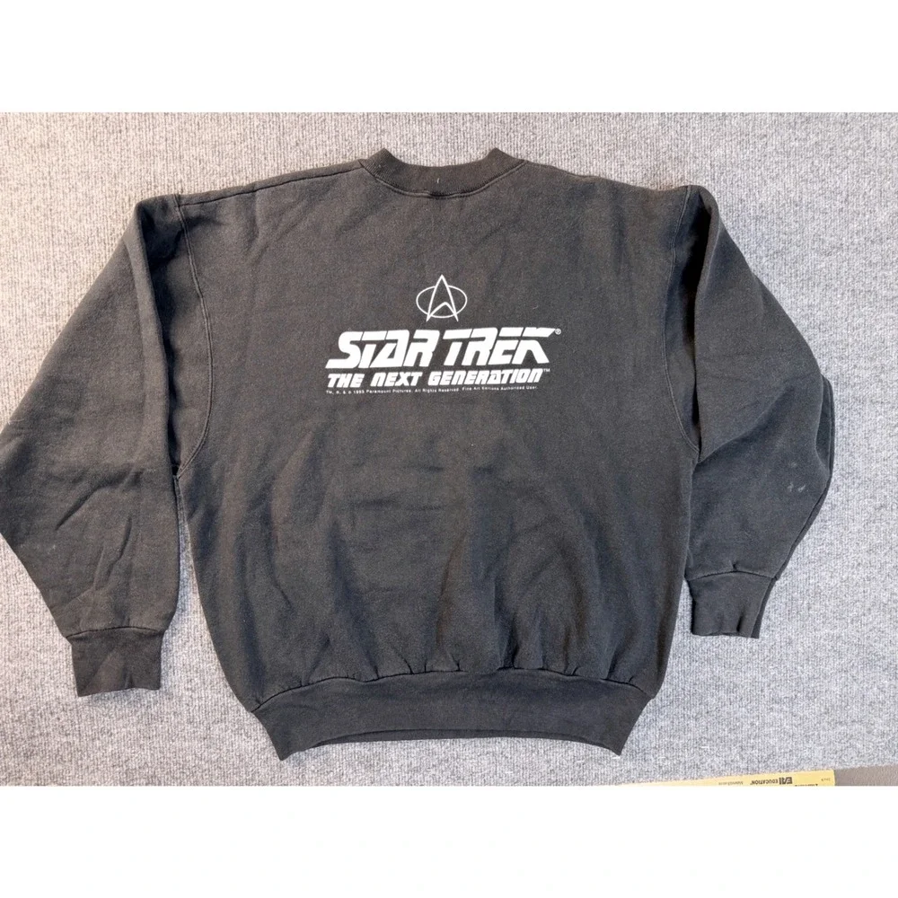 Vintage 1993 Star Trek The Next Generation Sweatshirt L Fruit of the Loom Canada